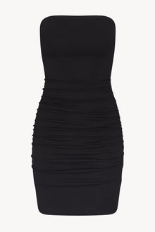 RUCHED TUBE MINI DRESS - ETERNE