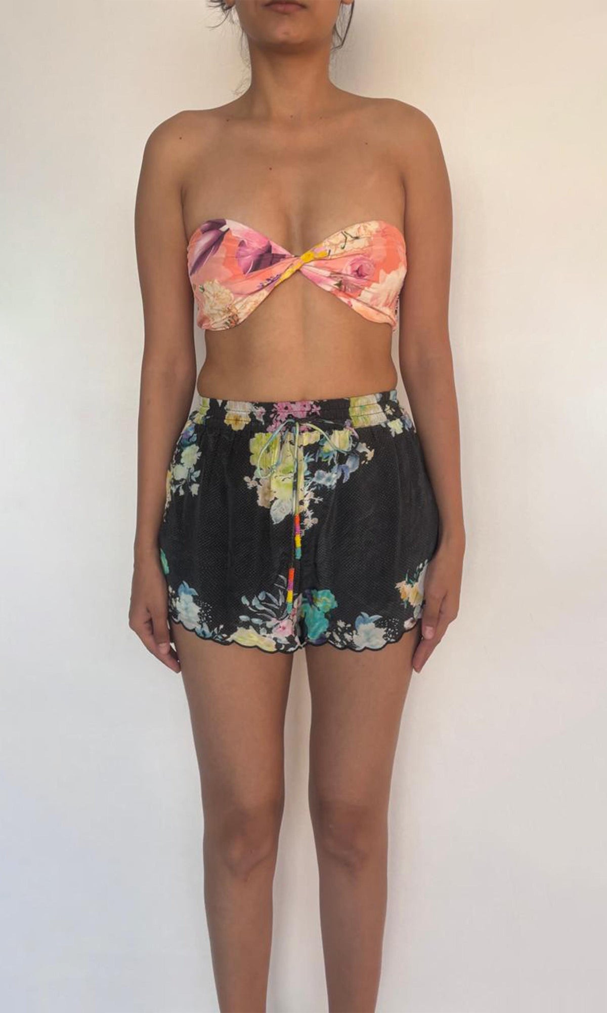Womens | Aita Polyester Crepe Shorts | Black