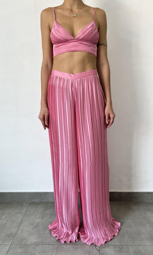 Womens | Bree Polyester Satin Bandeau | Pink