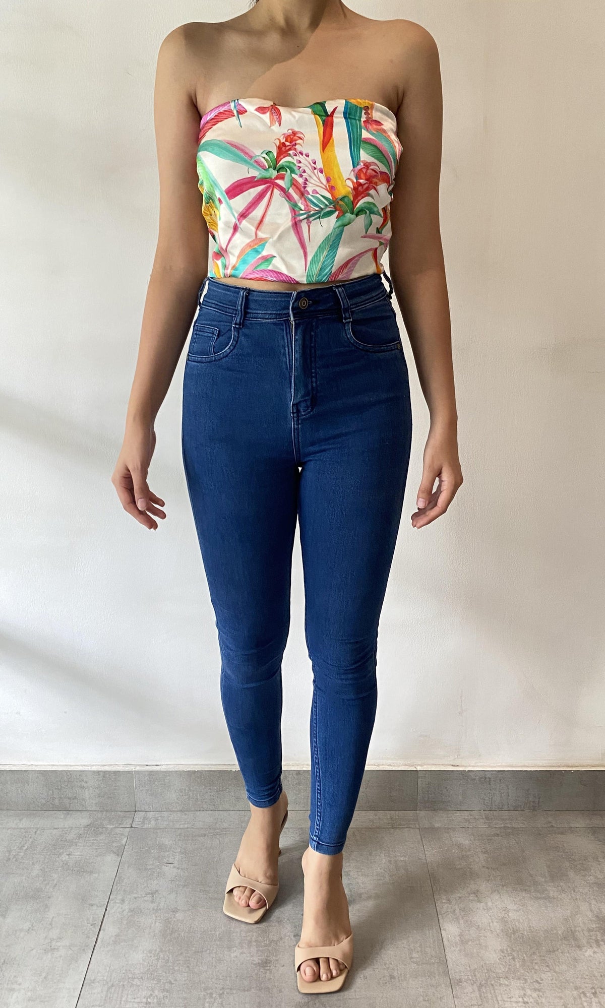 Womens | Inv Polyester Satin Top | Multi