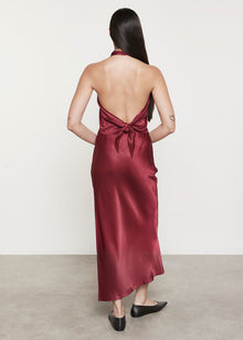 Satin Bias Skirt | Ruby