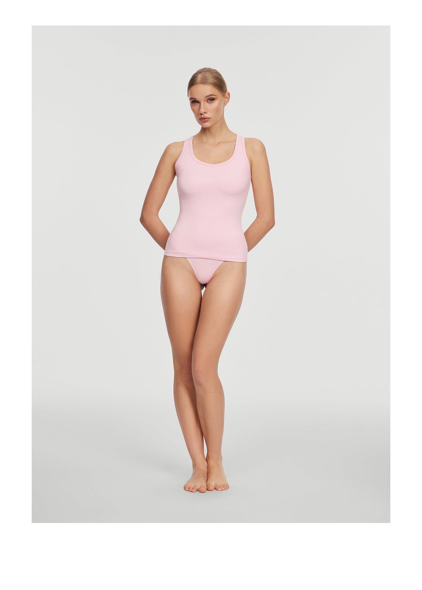 Racerback Tank Top | Ballet Pink