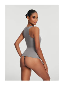 Racerback Tank Top | Cool Gray