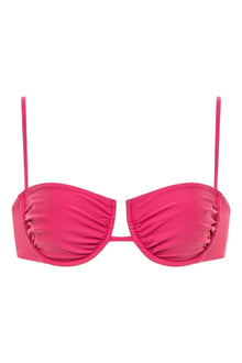 Simonette Bikini Top | Raspberry