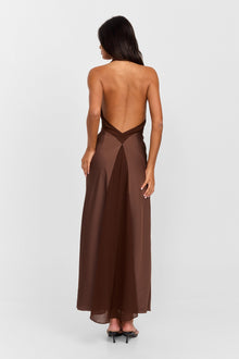 Arabella Maxi Dress | Chocolate