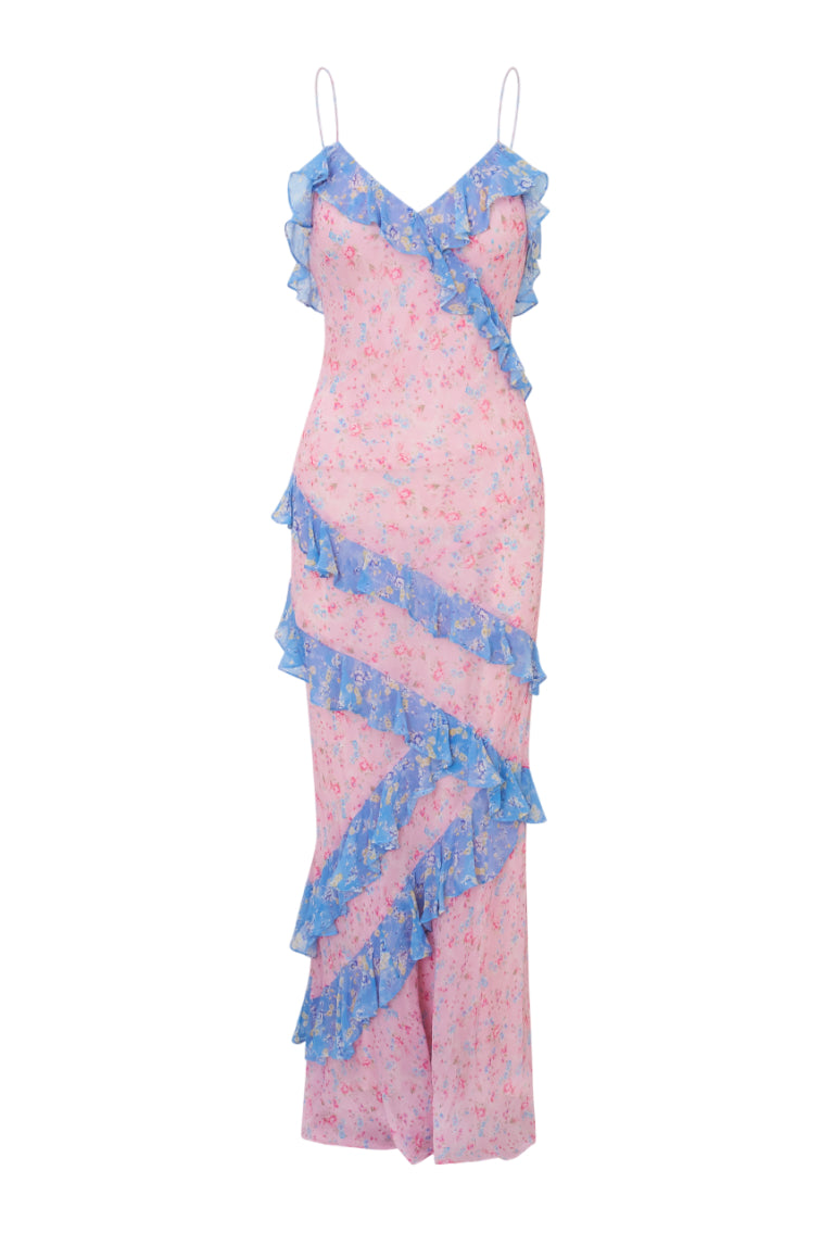 Rialto Re-Edition Floral Maxi Dress | Windsor Rose Print Mix