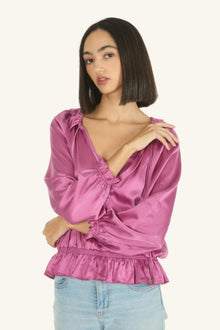 Romane Top | Plum