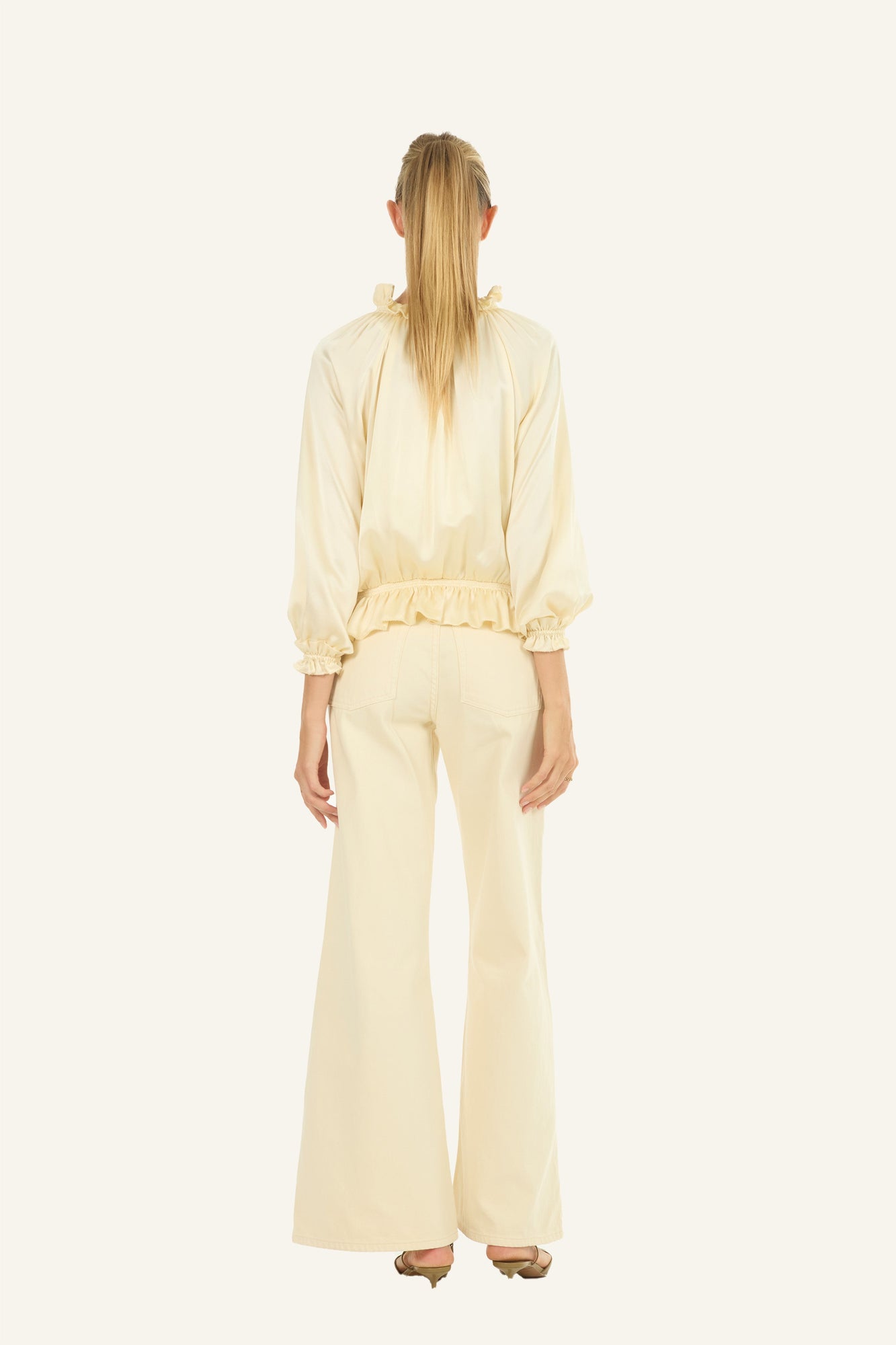 Romane Top | Vintage Creme
