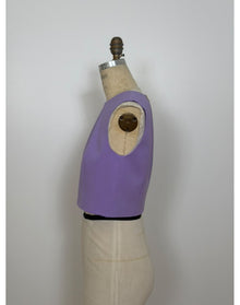 Sleeveless Crewneck Cropped Top | Violeta