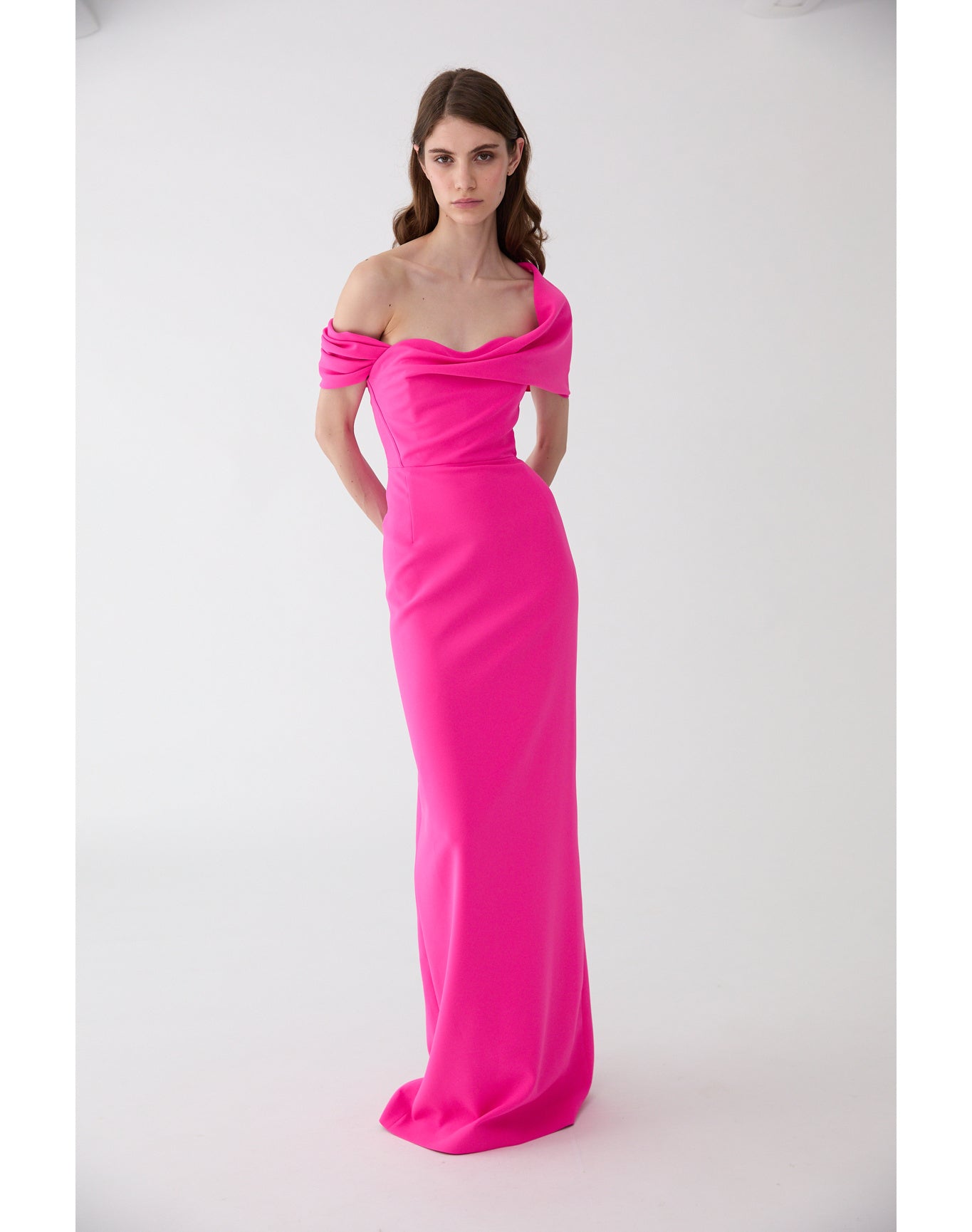Sofia Gown | Hot Pink