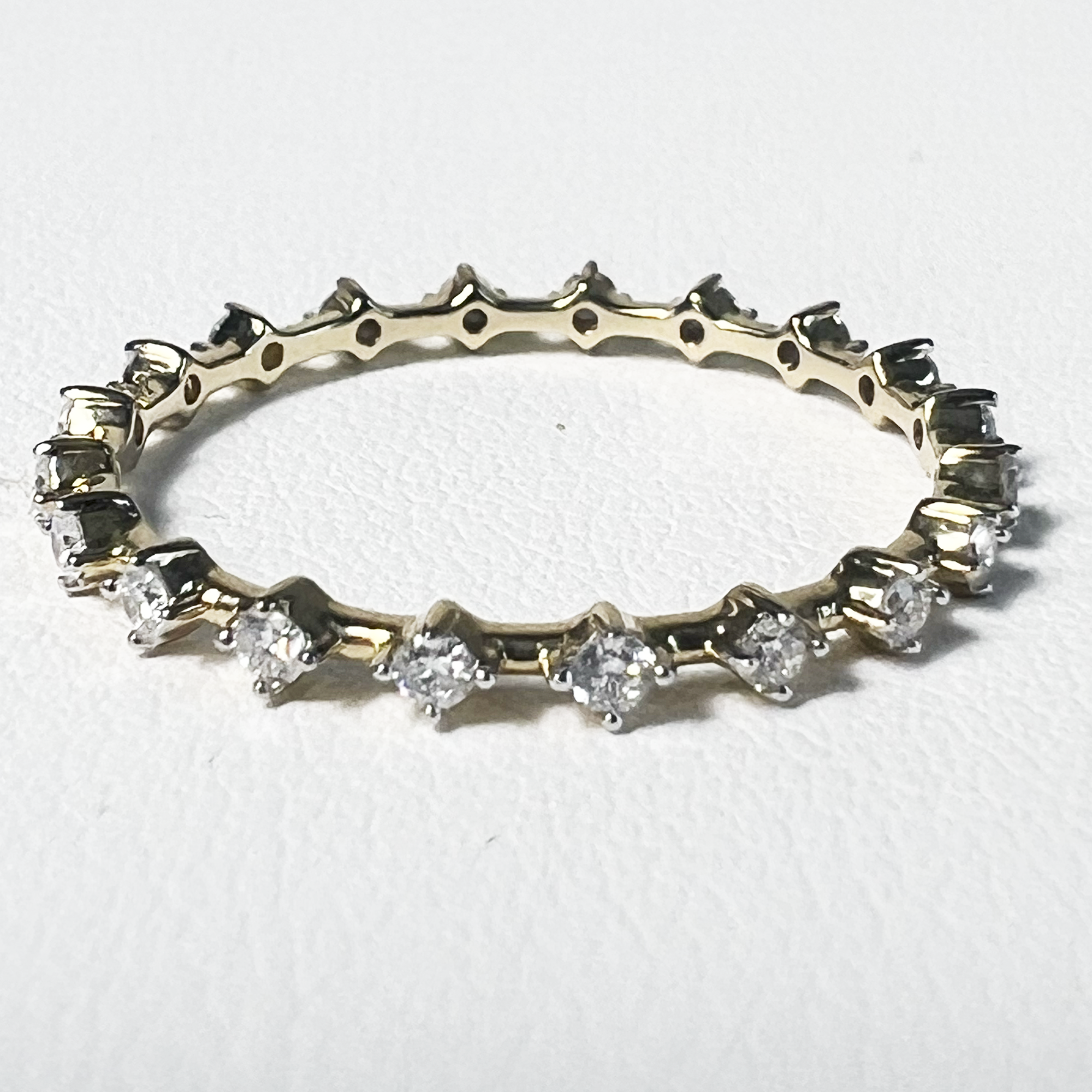 Bright Lights Eternity Band | 14K Yellow Gold | 0.28 CTW (Approx) White Diamond