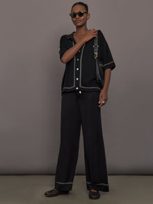 The Coco Knit Shirt | Ink