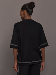 The Coco Knit Shirt | Ink