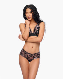 Black Hot Pant - Savona Cheeky Brief