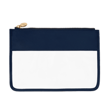Clear Flat Pouch | Sapphire