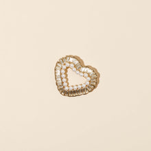 Open Heart Brooch