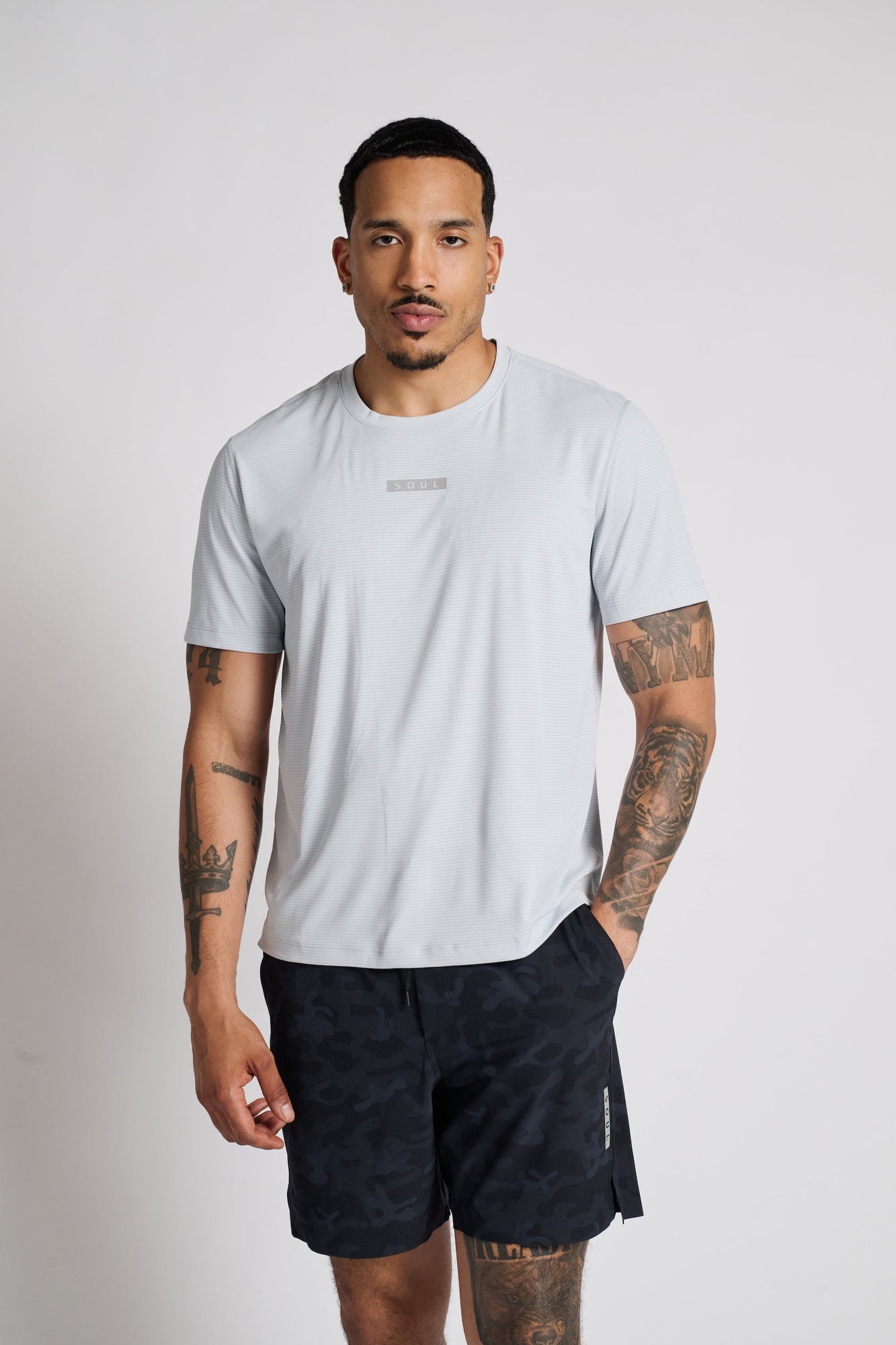 Ten Thousand | The Lightweight Short Sleeve | Light Grey
