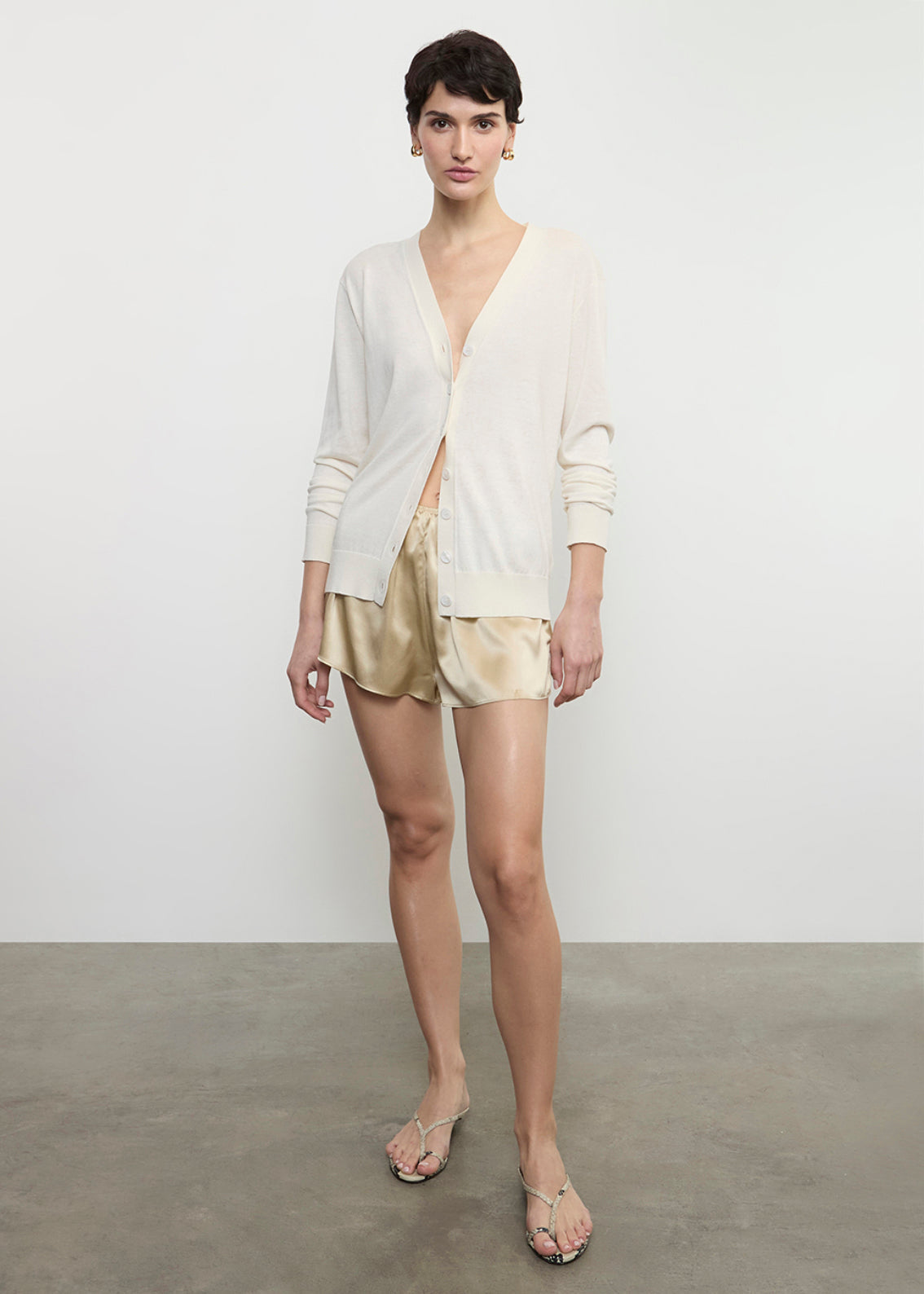 Silk Slip Short | Blonde