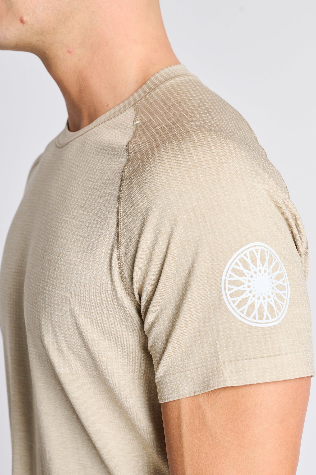 Lululemon | Metal Vent Tech Short Sleeve | Light Ivory/Sheer Oak