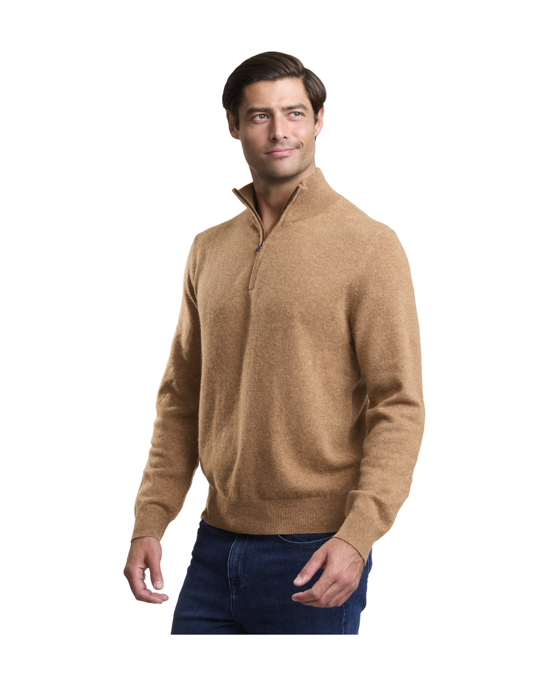 NOMAD | Men | Men's Cashmere Sweater | Camel