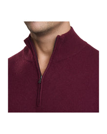 NOMAD | Men | Men's Cashmere Sweater | Merlot