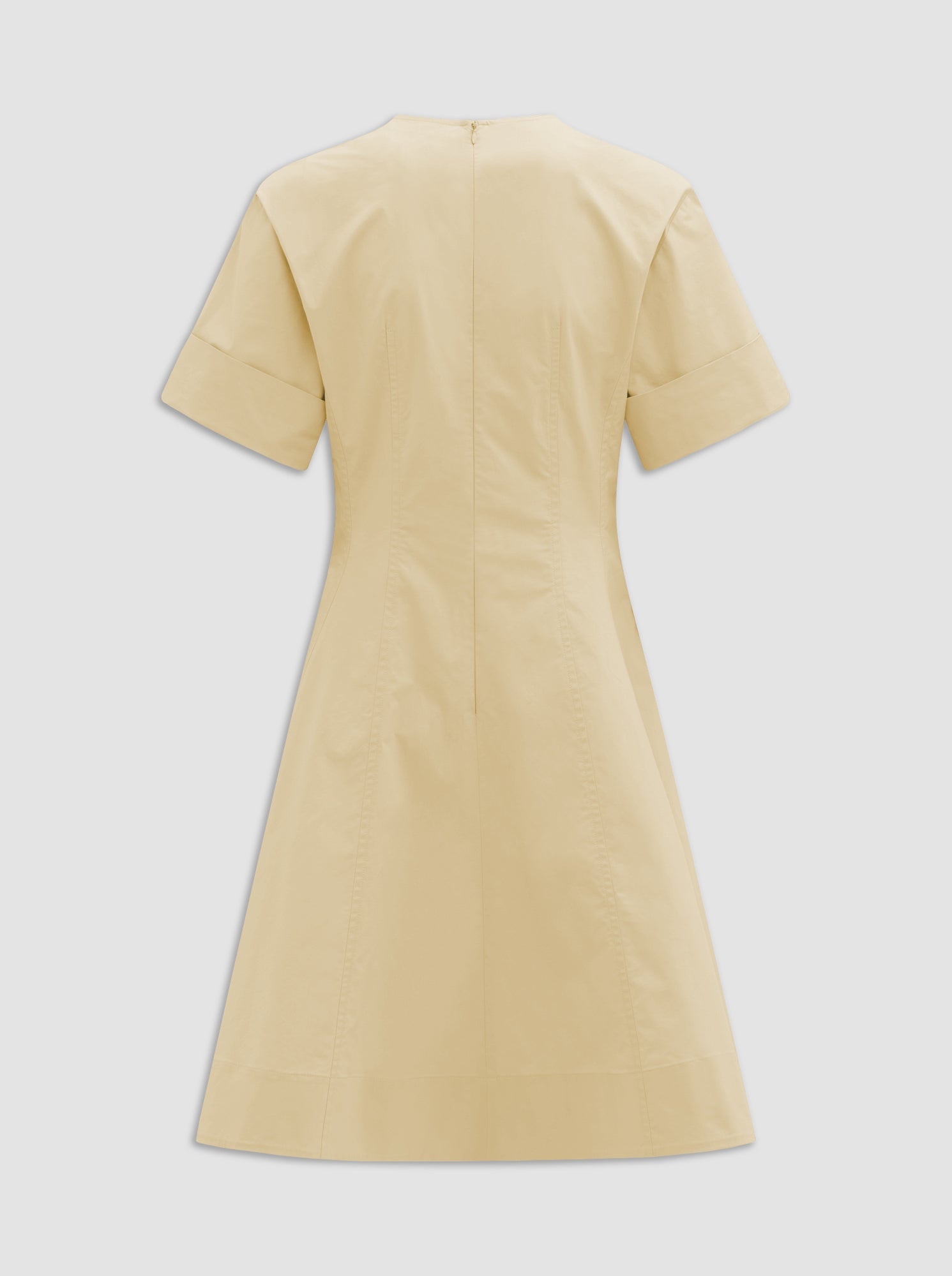 Sora Flared Dress | Yellow