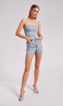 Cyrus Denim Vestier | Light Blue