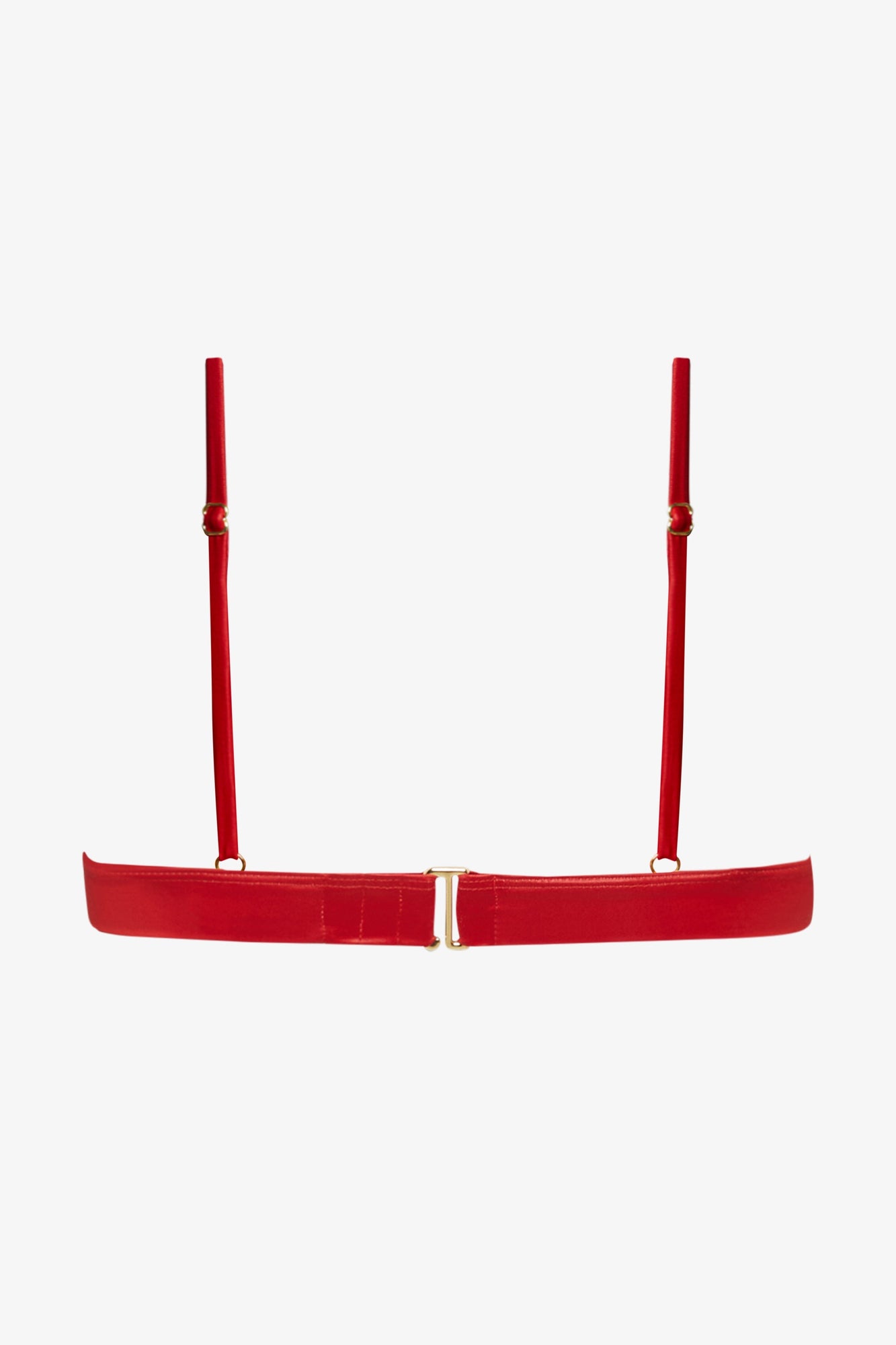 Triangle Bikini Top - Splash | Red