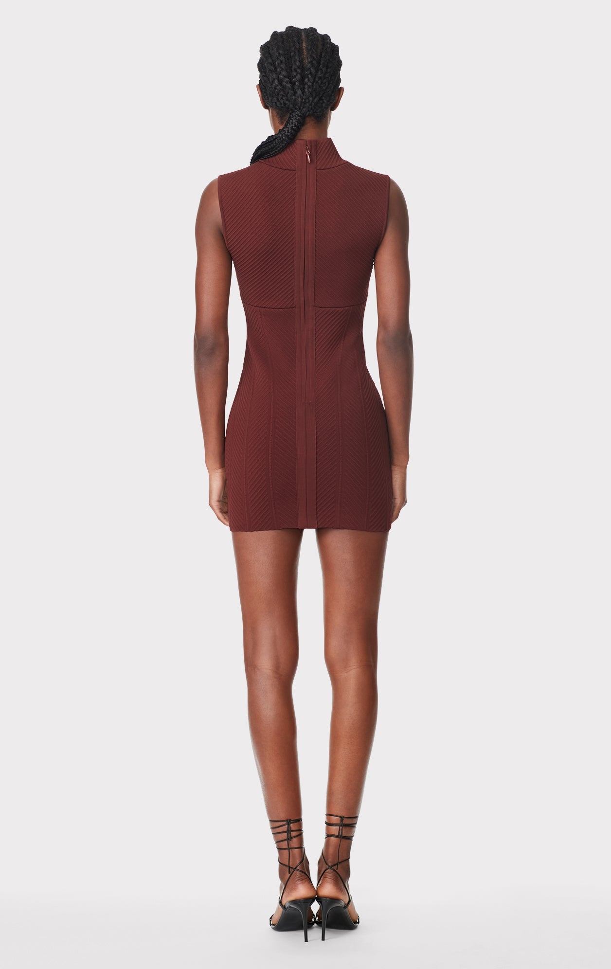 Ottoman Cut Out Mini Dress | Mahogany