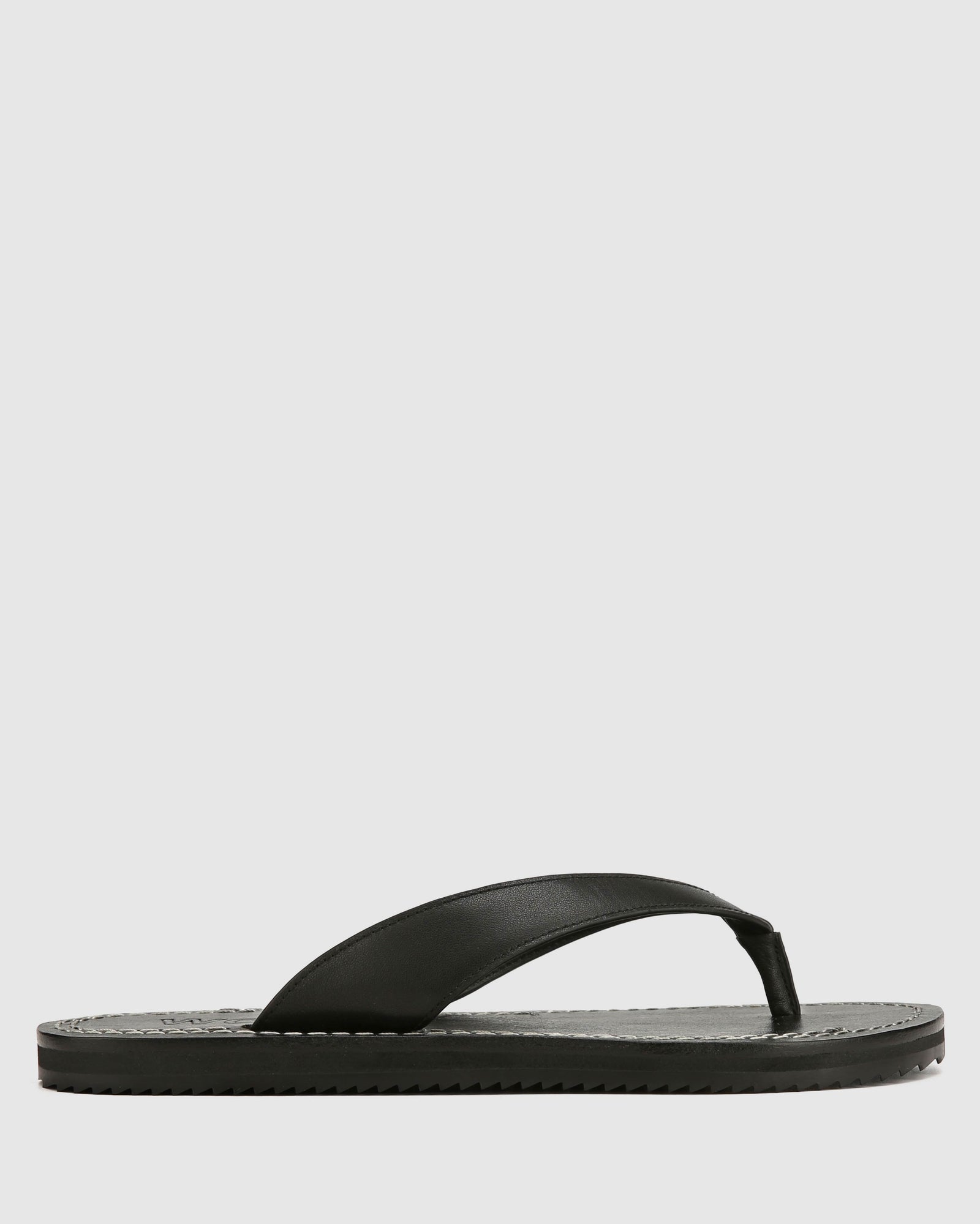 Womens | St Barths Leather Sandal | Black