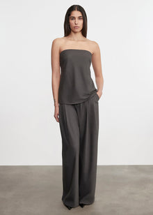 Strapless Tunic | Charcoal