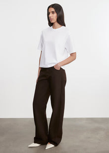 Relaxed Straight Leg Jean | Coffee Bean