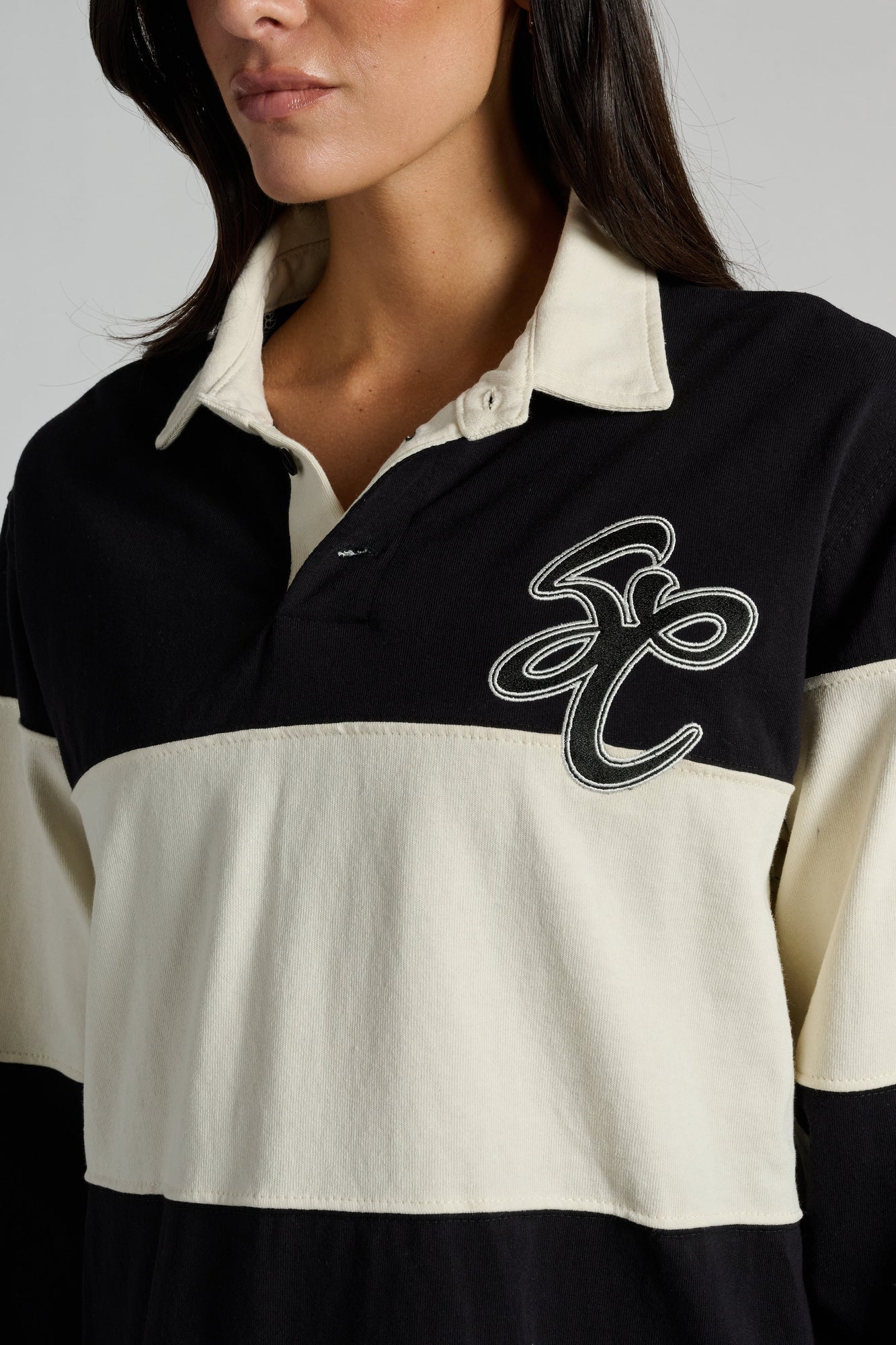 Soul by SoulCycle | Charlie Long Sleeve Rugby Polo | Default