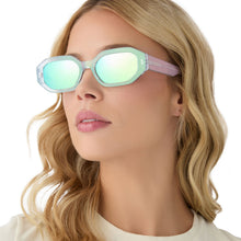 Womens | Allegra Sunglasses | Opalescent Turquoise | Turquoise Ice Lenses