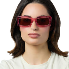 Womens | Indy Sunglasses | Candy Pink Crystal | Brown Lenses