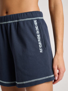 The Mayfair Group | Soul Self Care Sweatshort | Blue