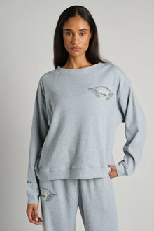 The Mayfair Group | Soul Care Waffle Crewneck | Grey