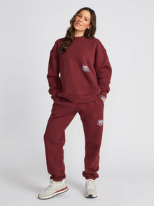 Soul by SoulCycle | Sam  Soul Sport Crew | Maroon