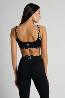 P.E Nation | Vivid Sports Bra | Leopard