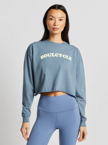 Soul by SoulCycle | The Soul Cafe Julia Crop | Blue