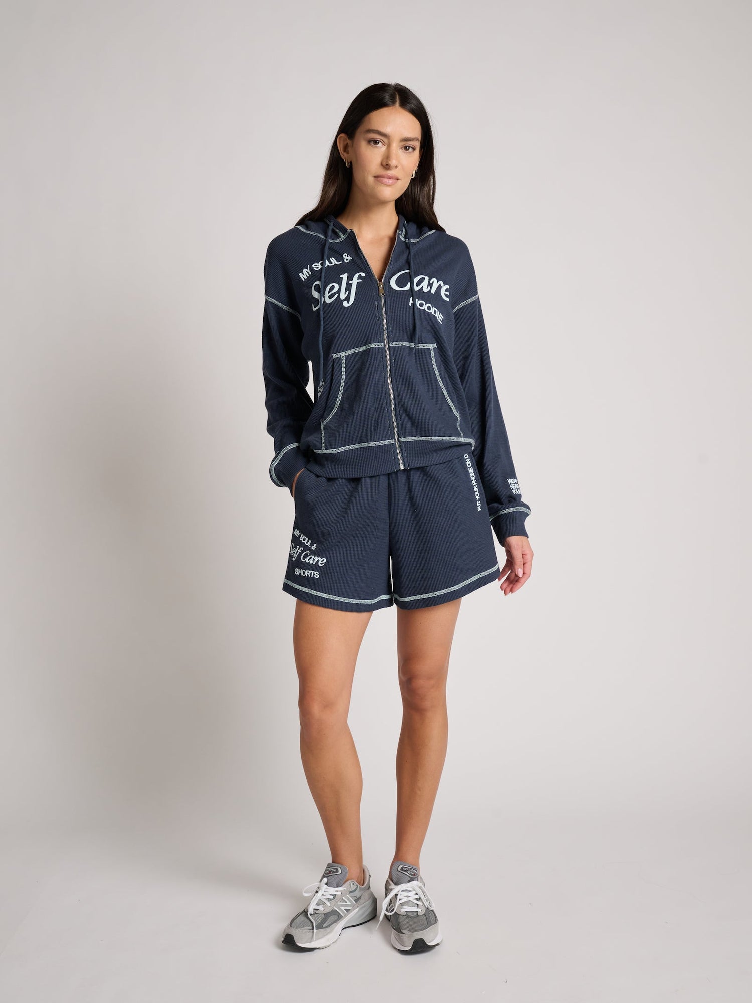 The Mayfair Group | Soul Self Care Sweatshort | Blue