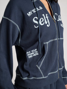 The Mayfair Group | Soul Self Care Zip-Up | Blue