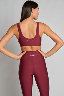 The Upside | Oxford Harley Scoop Bra | Maroon