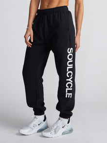 Soul by SoulCycle | Billie Core Black Sc Sweatpant | Black