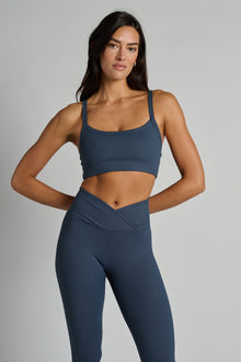 Year of Ours | Ribbed Bralette 2.0 | Steel Grey