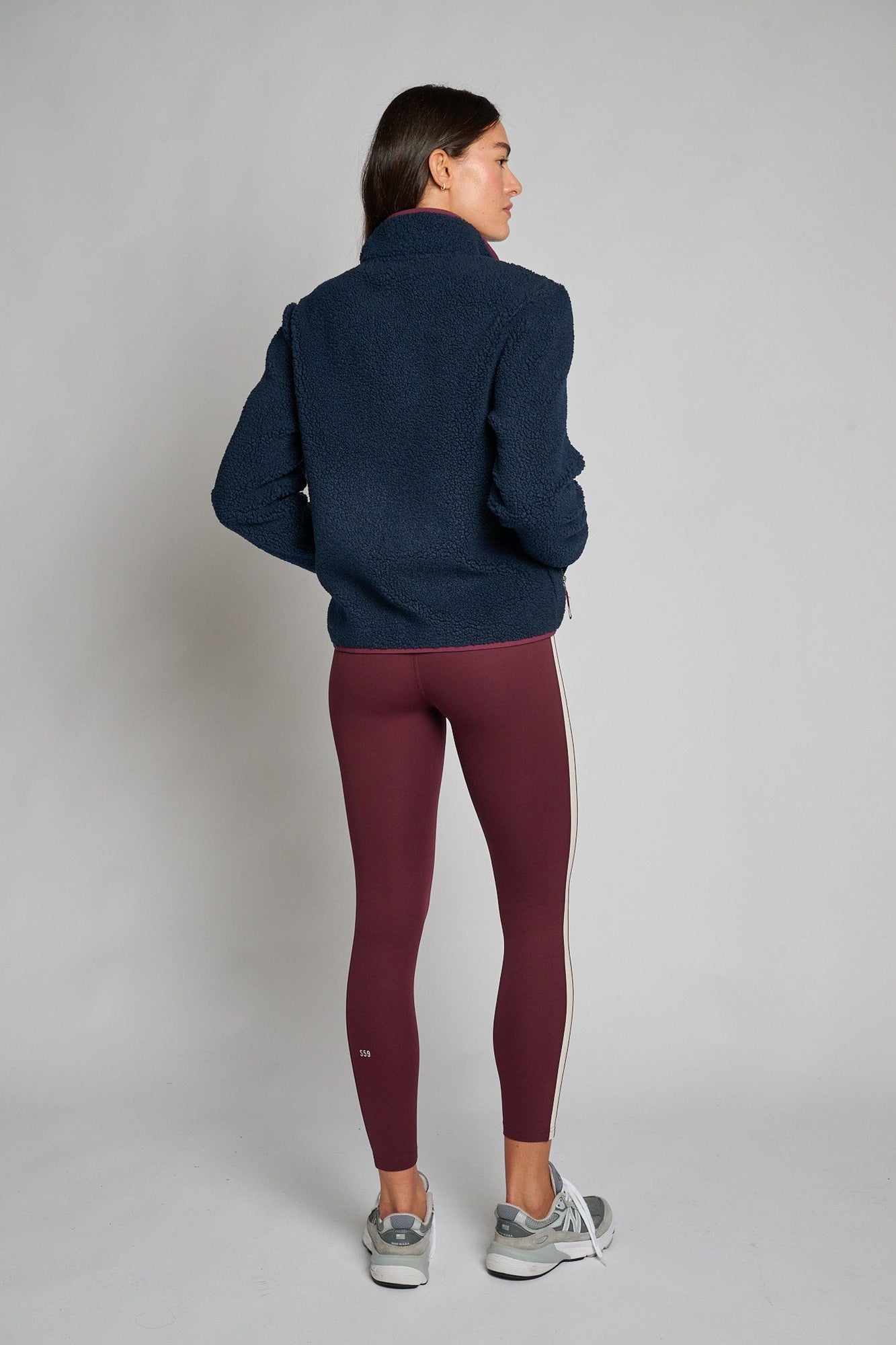 Splits59 | Harris Sherpa Jacket | Indigo Blue