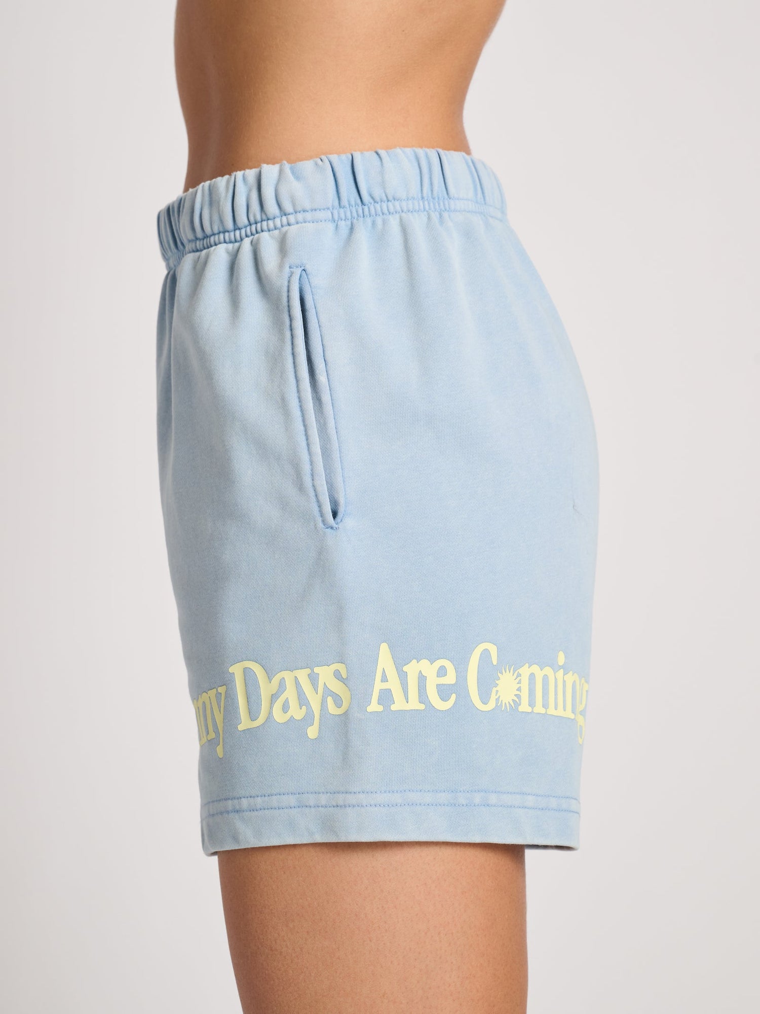 The Mayfair Group | Sunny Days Are Coming Sweatshorts | Blue