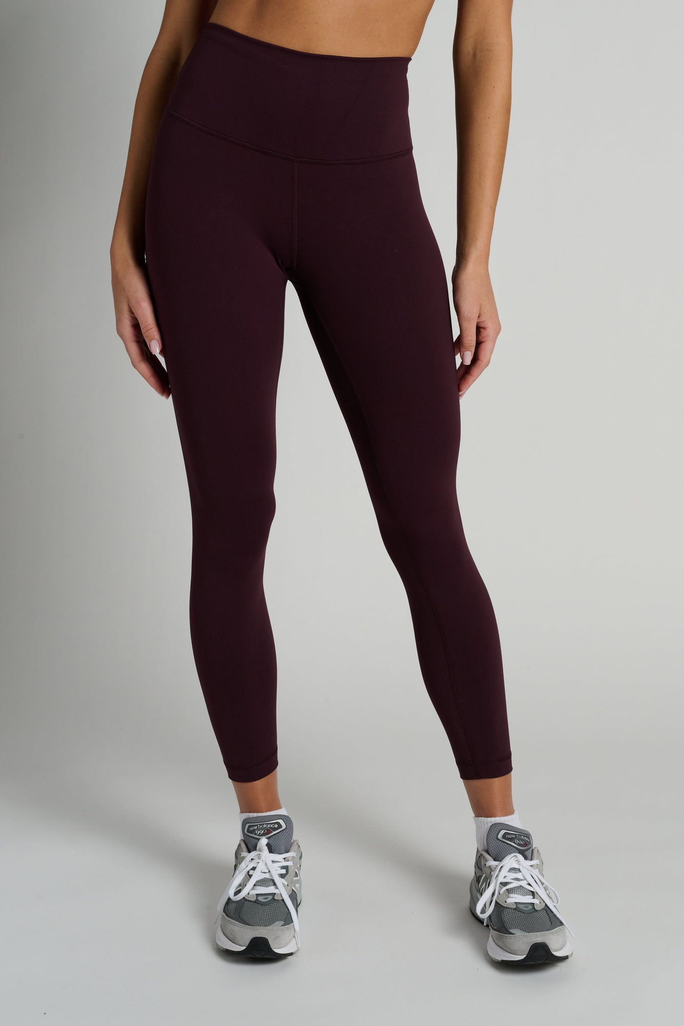 Lululemon | Wunder Train Hr Tight 25" | Black Plum