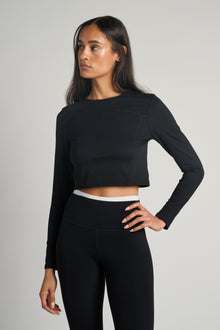 Soul by SoulCycle | Performance Long Sleeve | Black