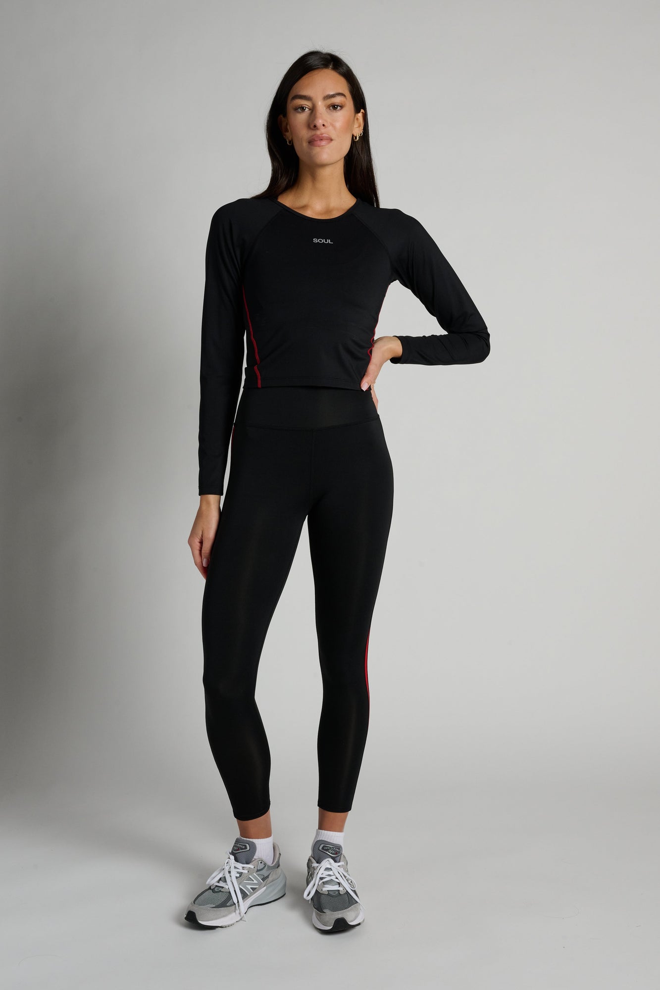 Soul by SoulCycle | Endurance Long Sleeve | Black